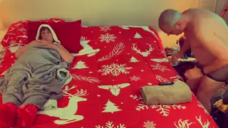 Curvy Granny in Holiday Cosplay Deepthroats POV Style
