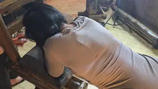 Blonde and Brunette Share Two Cocks and a Dildo in Threesome