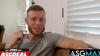 Inked Muscle Hunk Barebacks Neighbor's New Man
