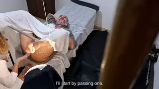Curvy Doctor Pegs Patient with Strapon in Hospital Exam