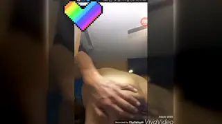 Mature Latino Shows Off Round Ass Solo