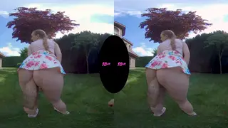 Blonde Teen Explores a Butt Plug in VR POV
