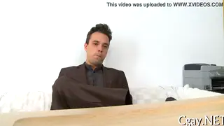 Amateur Guy Jerks Off in a Bare Room
