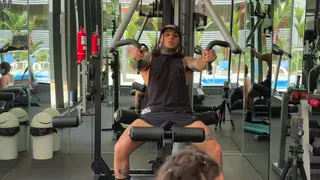 Tattooed Gym Hunk Teases Neighbor With Scent Fetish