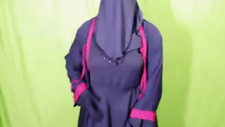 Voluptuous Wife in Hijab Shares Intimate 69 with Friend