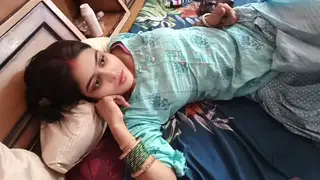 Hairy Indian Babe Enjoys Sensual Foot Massage