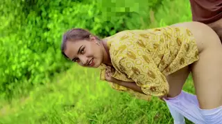 Petite Stepsister Takes Stepbrother Outdoors For Cumshot
