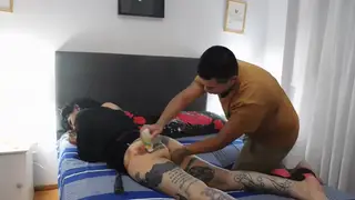 Curvy Latina Takes Anal Fisting and Rough Doggystyle from Husband