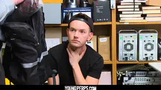 Latin Boy Takes Toys Then Gets a Messy Facial