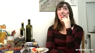 Woman Explores Her Hairy Body With a New Toy