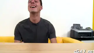 Black Stud Delivers Deep Anal Creampie After Oral