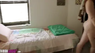 Redhead Stepdaughter Models Outfits Then Fucks POV