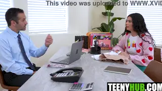 Petite Curvy Stepsister Gives POV Blowjob to Stepbrother