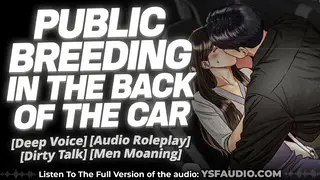Audio Roleplay Places Couple in Theater for Public Creampie