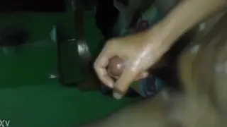 Asian Twink Jerks Off to Explosive Slow-Motion Climax