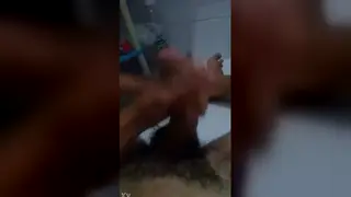 Solo Guy Strokes to Cumshot Finish in Close-Up