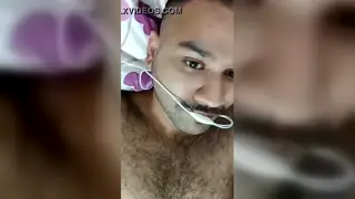Indian Man Strips Nude and Shows Off His Body