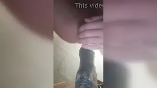 Solo Guy Fists Himself to Gaping Anal Orgasm