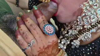 Indian Stepsister and Stepbrother Share Wedding Night