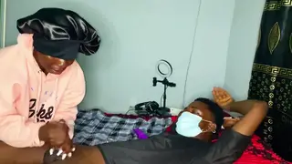 Ebony Wife Rims Husband Before Wild Ride