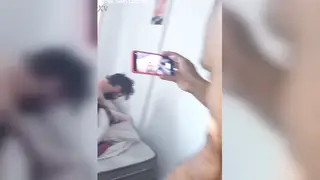 Latino Orgy Erupts Outdoors with Group Blowjobs