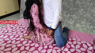 Indian Brunette Stepsister Enjoys Doggystyle With Stepbrother