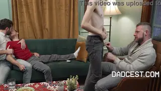 Stepdads Trade Twinks in Wild Group Session