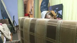 Busty European MILF Gets Doggystyle in Bedroom Behind Scenes