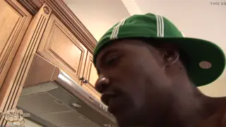 Ebony Daddy Rims Boyfriend Before Intense Cumshot