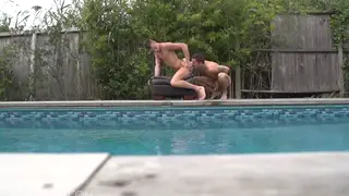 Muscular Stud Takes Facial After Intense Blowjob
