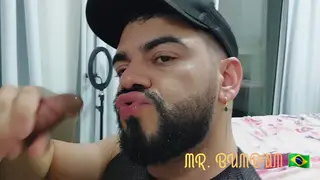 Tattooed Latino Gets Pounded Doggystyle in Lingerie