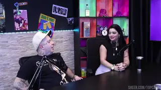 Blonde Latina MILF Takes Two Cocks While Cuckold Husband Watches