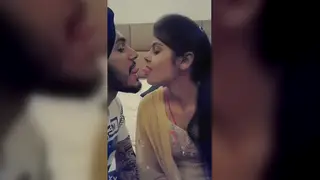 Indian Couple Explores Bondage in Bathroom