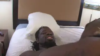 Voluptuous Ebony BBW Shares Interracial Blowjob