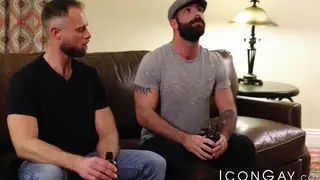 Hairy Bear Takes Raw Pounding from Muscular Hunk