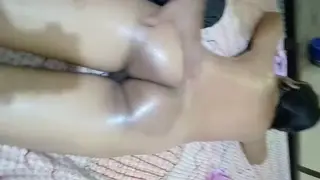 Curvy Indian Wife Gets Spanked During Outdoor Nude Massage