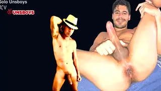 Latino Twink Jerks Off After Casting Interview and Shower