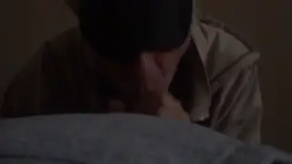 Blindfolded Mature Stranger Swallows Anonymous Load