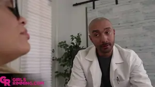 Petite Latina Gives Rimjob Before Interracial Doggystyle