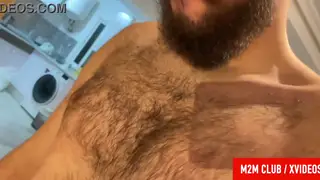 Hairy European Bears Bareback With Deep Blowjobs
