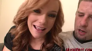 Blonde Teen Rides Cock Deep in POV Doggystyle