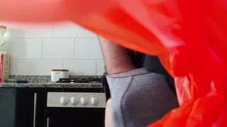 Mature European Daddy Strokes His Cock on Webcam POV