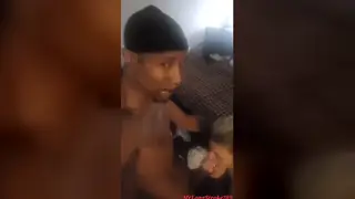 Ebony MILF Handles Two BBCs in POV Anal Gangbang