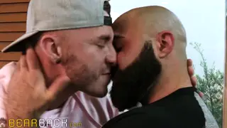 Hairy Bear Barebacks Young Jock In Dorm Room