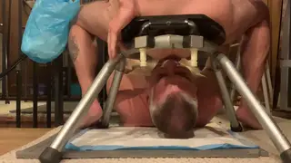 Hairy Bear Enjoys Deep Rimming From His Partner