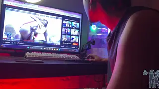 Busty Latina MILF Rides a Toy Until She Trembles