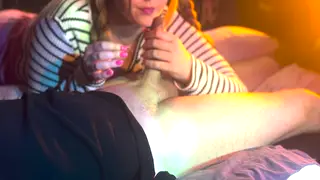 Step Siblings Share a Joint Before Creampie Sex