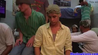College Freshman Endures Fraternity Hazing Ritual