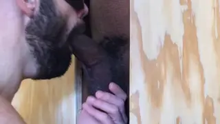 Stranger Drains Interracial Load Down Throat at Gloryhole
