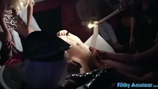 Vintage Club Orgy Features Extreme Fisting and Pegging